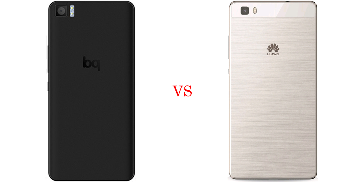 BQ Aquaris M5 versus Huawei P8 Lite 5